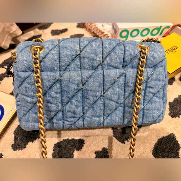 NWT Tabby Shoulder Bag 26 Denim - Picture 3 of 6